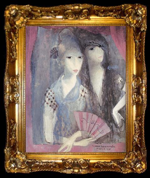 framed  Marie Laurencin Two Spanish women, ta009-2